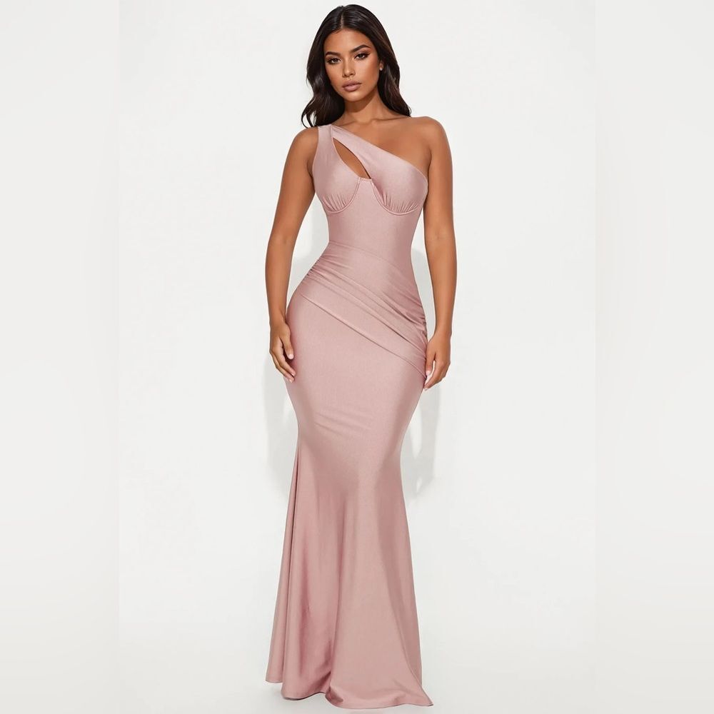 As You Know It Maxi Dress - Mauve